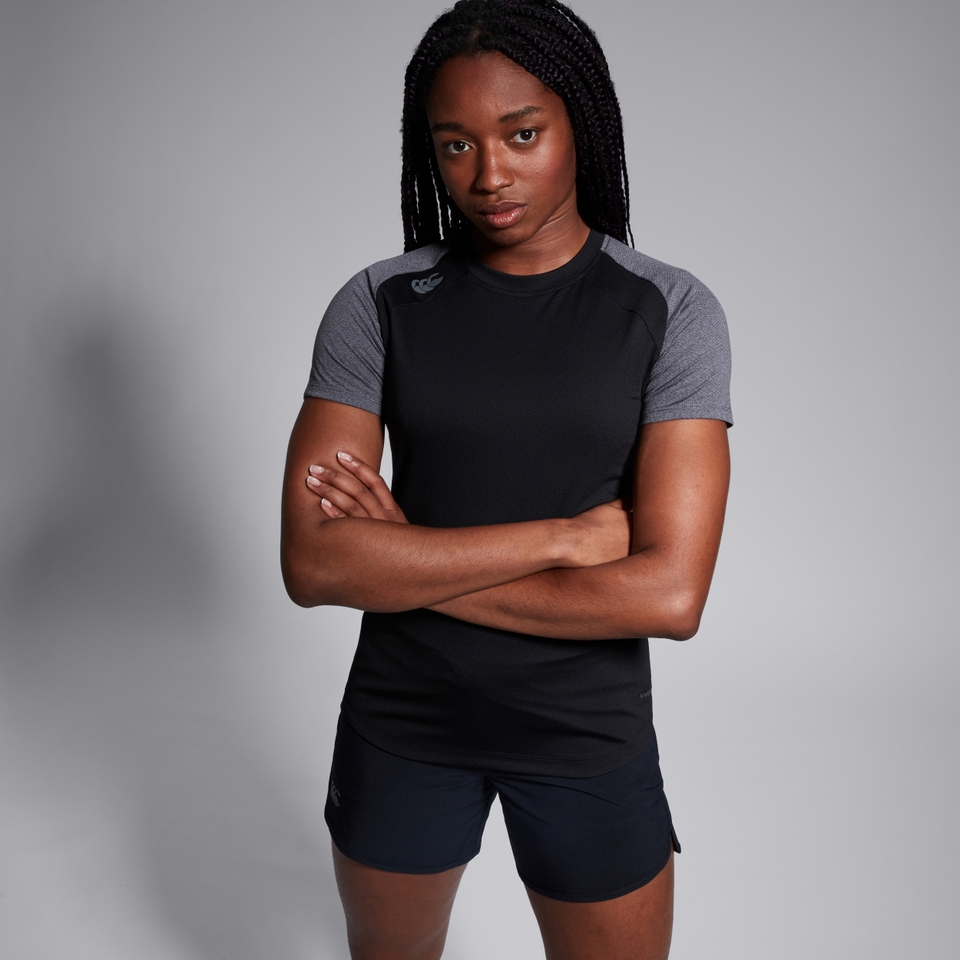 WOMEN'S ELITE TRAINING TEE BLACK