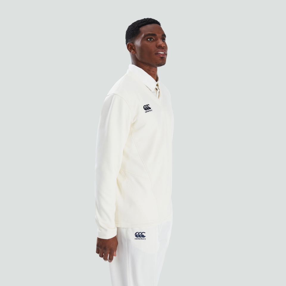 MEN'S CLASSIC LS REG CRICKET OVERSH TEE CREAM
