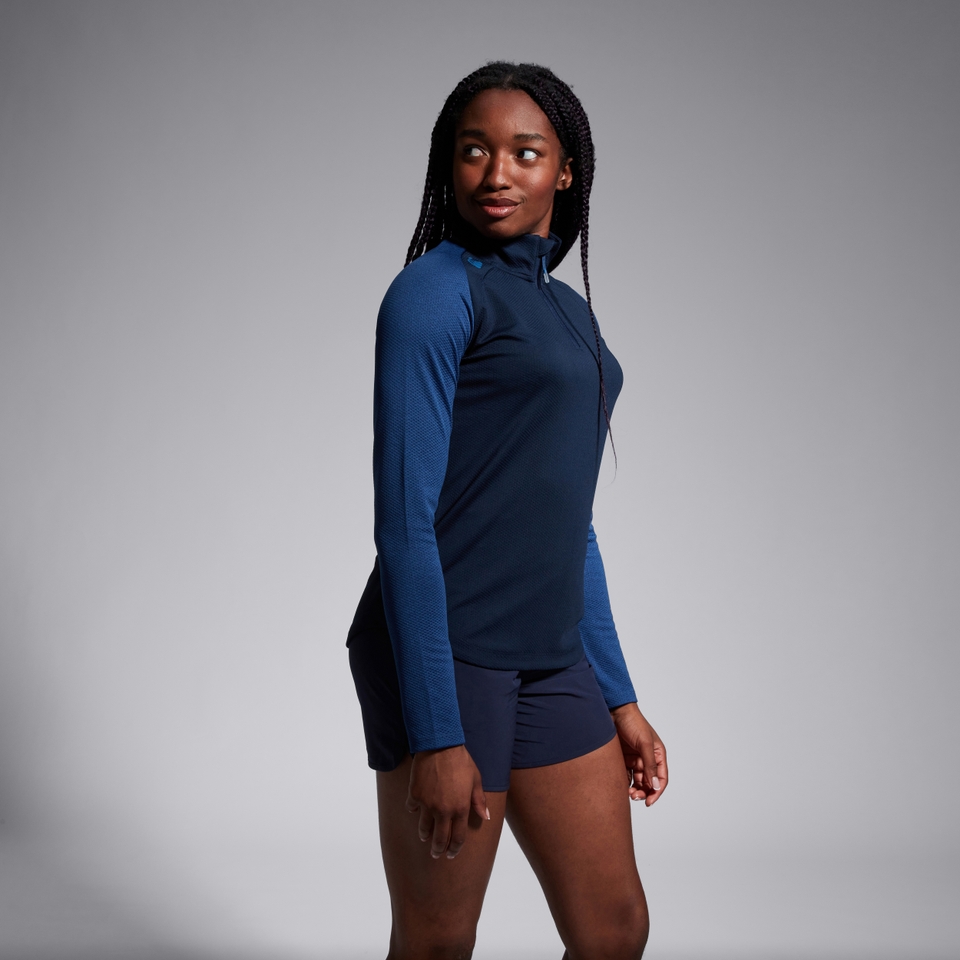 WOMEN'S ELITE FIRST LAYER TOP NAVY