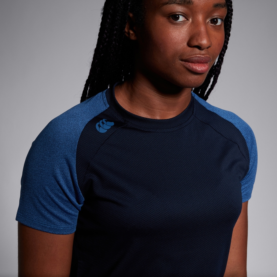 WOMEN'S ELITE TRAINING TEE NAVY