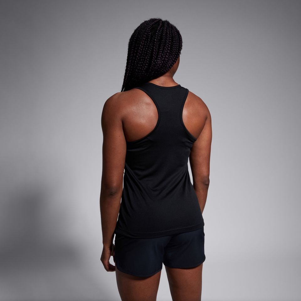 WOMENS CLUB DRY RACERBACK SINGLET BLACK