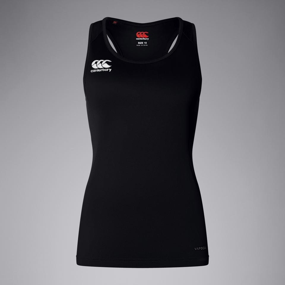 WOMENS CLUB DRY RACERBACK SINGLET BLACK