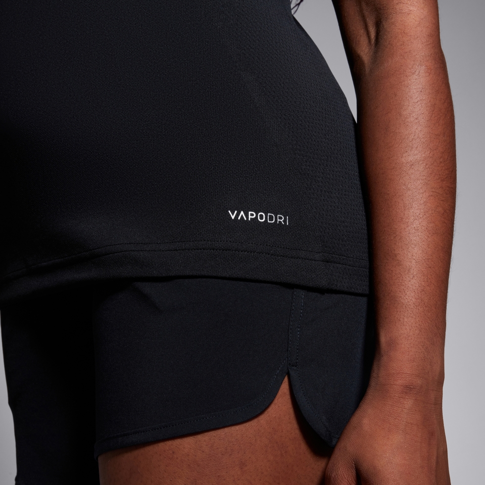 WOMENS CLUB DRY RACERBACK SINGLET BLACK