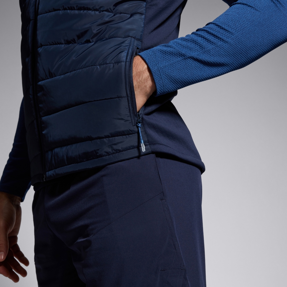 MEN'S ELITE MICROLIGHT GILET NAVY