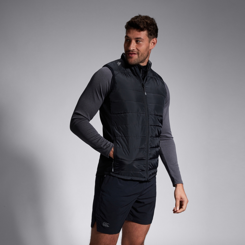 MEN'S ELITE MICROLIGHT GILET BLACK