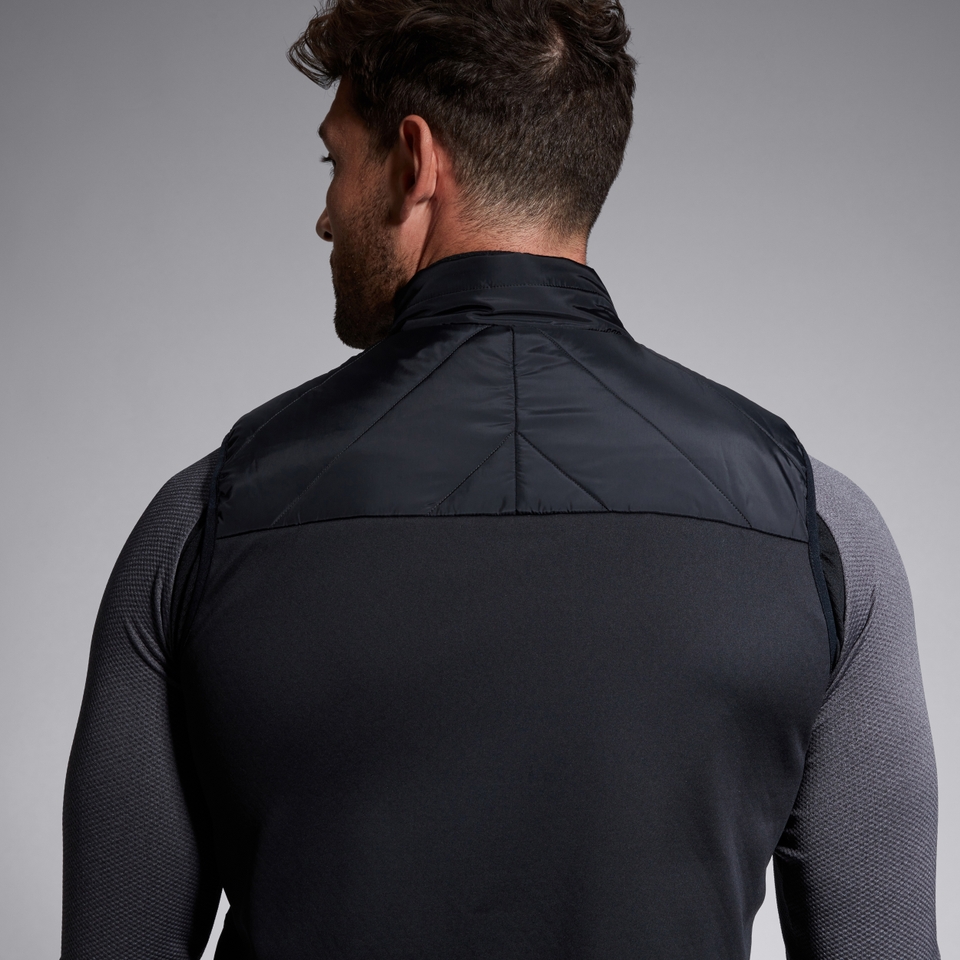 MEN'S ELITE MICROLIGHT GILET BLACK