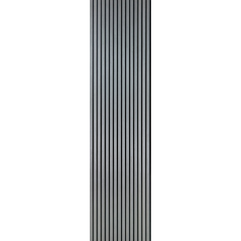Kraus Acoustic Wall Panel 2400 x 600 x 21mm - Alder Grey