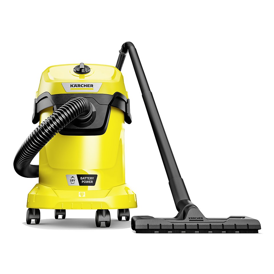 Karcher WD 3-18 Wet & Dry Vacuum 18v (No Battery Included)