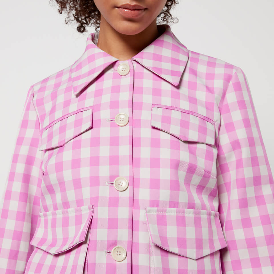 【定価9.5万】新品BAUM UND PFERDGARTEN ショート Pコート Baum Und Pferdgarten Bijou Twill Jacket - EU 34/UK 6 | Coggles