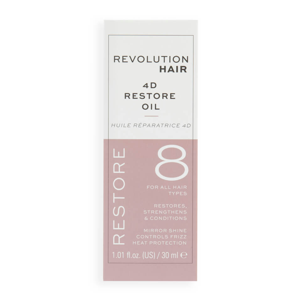 Revolution Haircare 8 4D Restore Oil 30ml