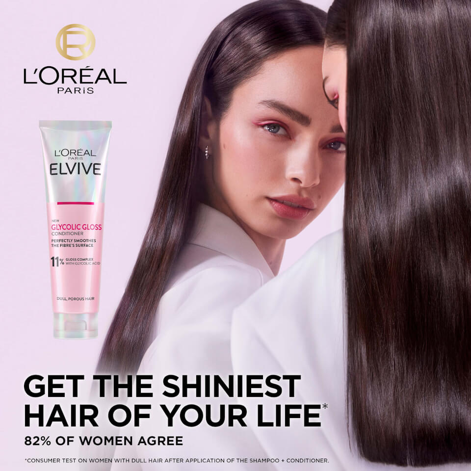 L'Oréal Paris Elvive Glycolic Gloss Conditioner for Dull Hair 150ml