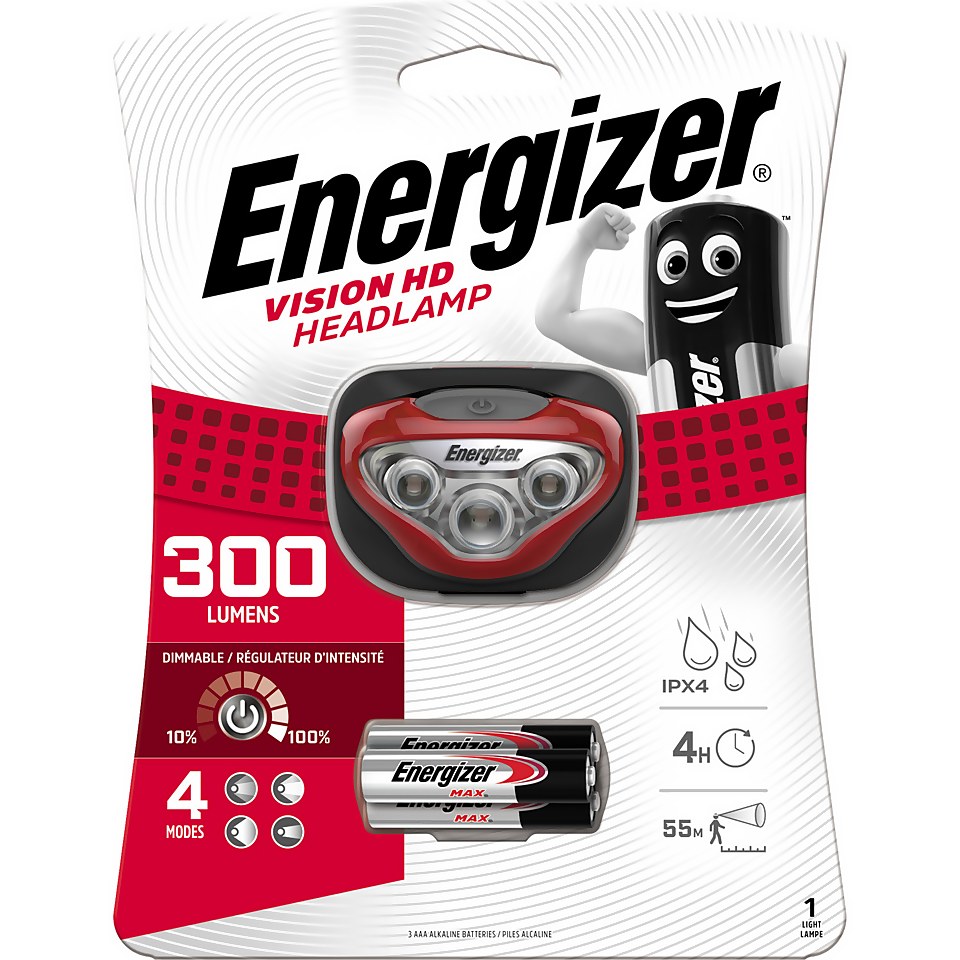 Energizer Vision HD Head Torch