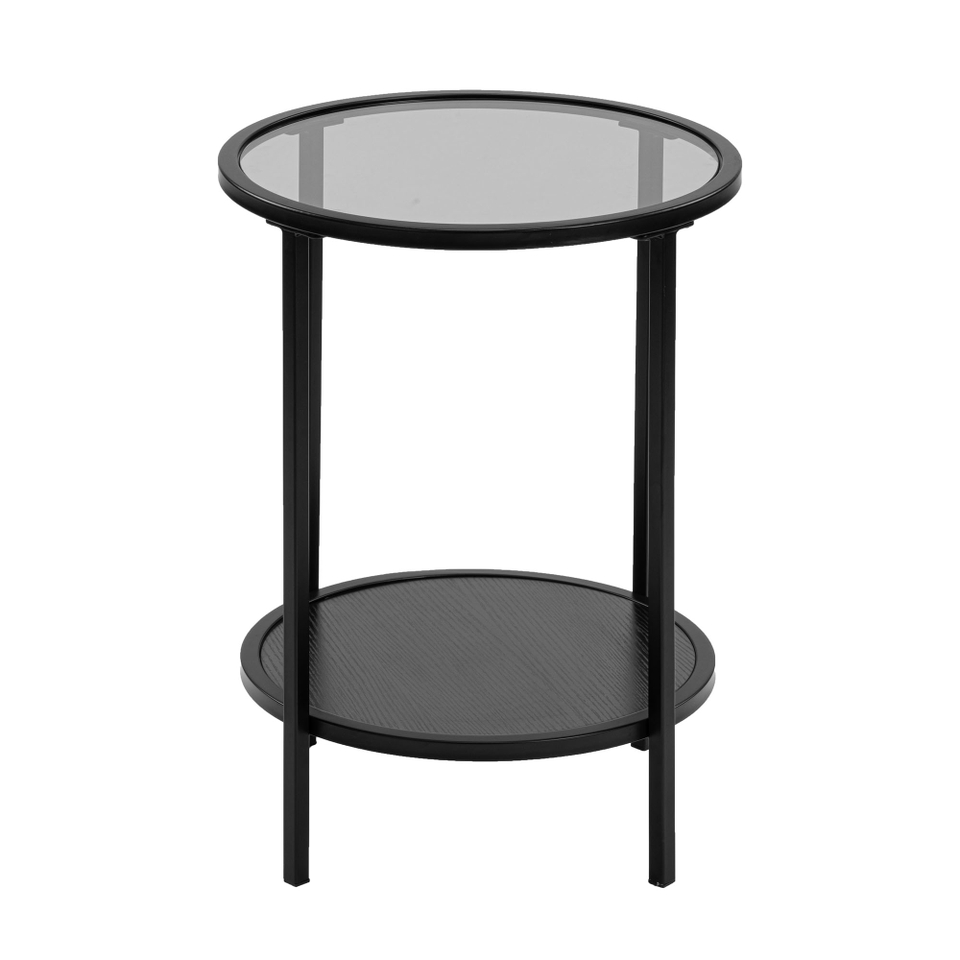 Fraser Smoked Glass Side Table