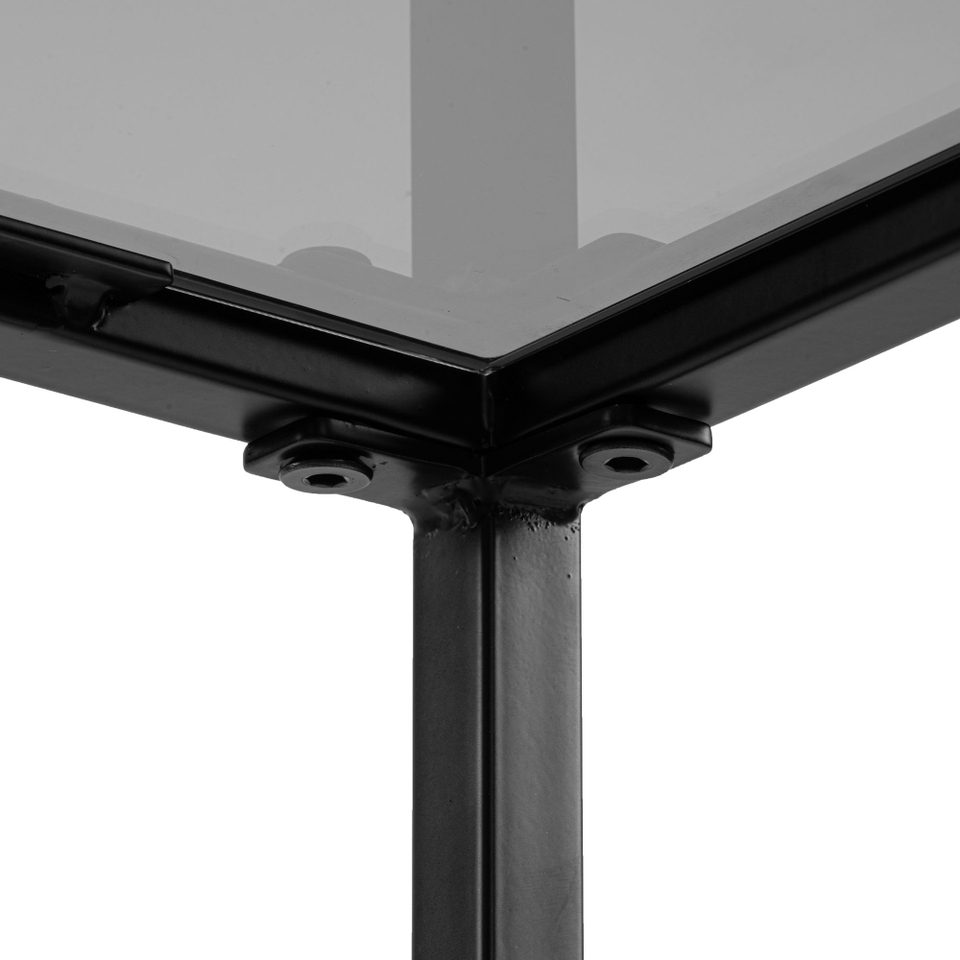 Fraser Smoked Glass Console Table