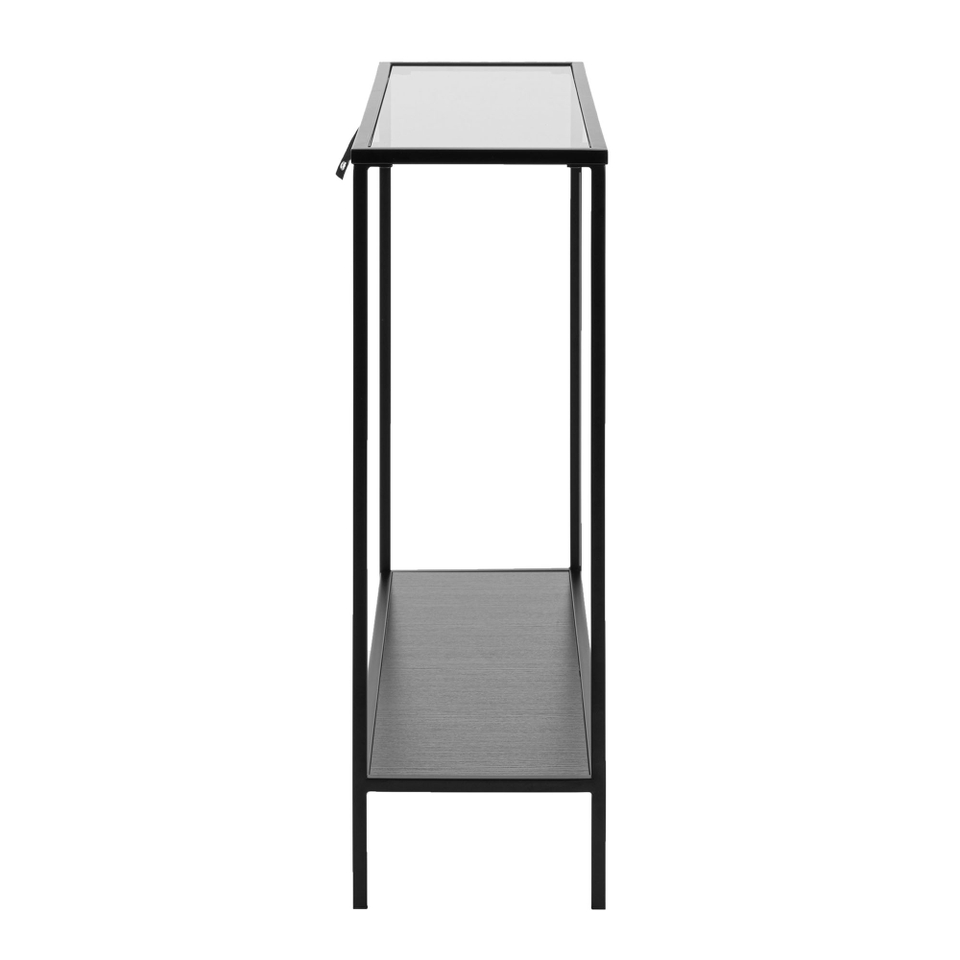 Fraser Smoked Glass Console Table