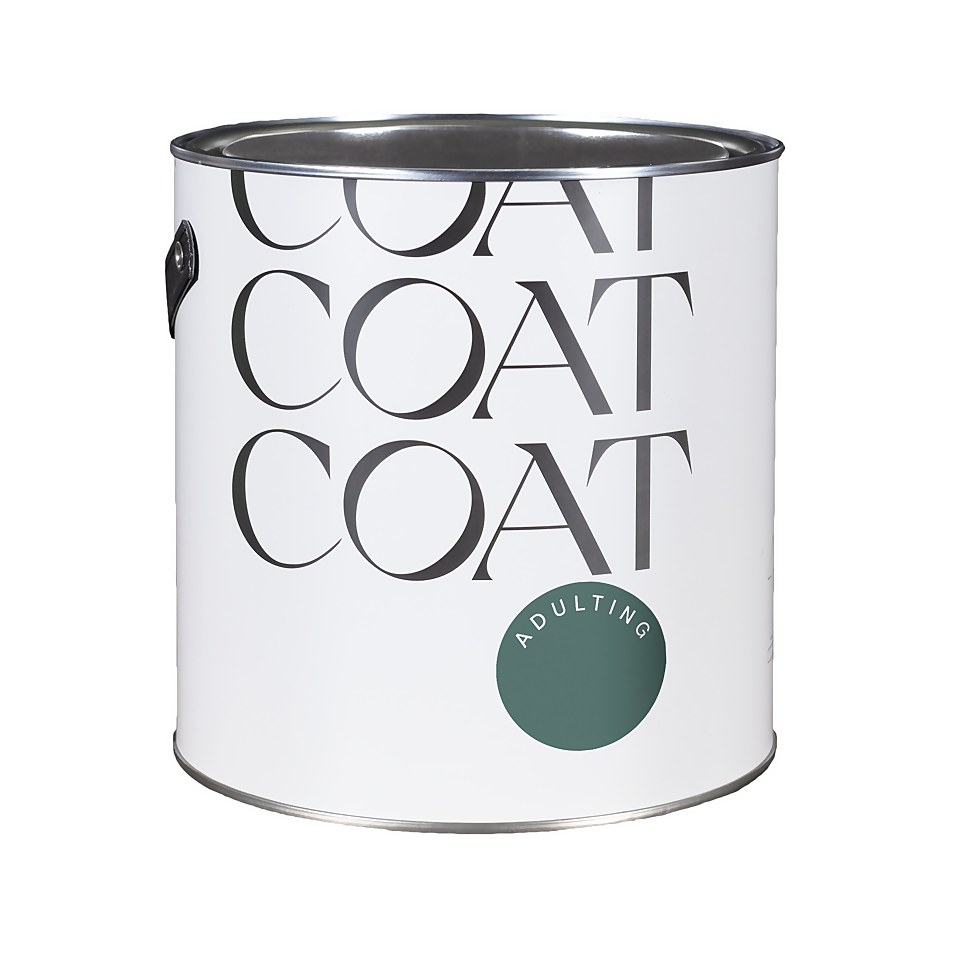 COAT Flat Matt Emulsion Paint Adulting - 2.5L