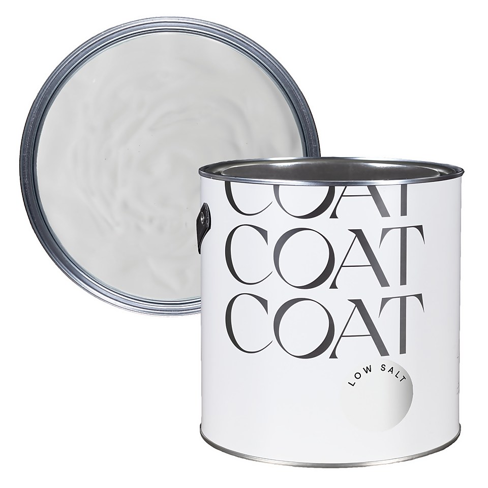 COAT Flat Matt Emulsion Paint Low Salt - 2.5L