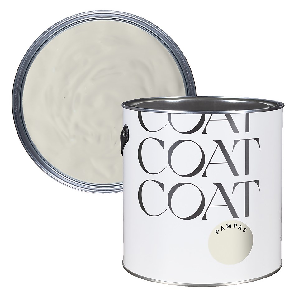 COAT Flat Matt Emulsion Paint Pampas - 2.5L