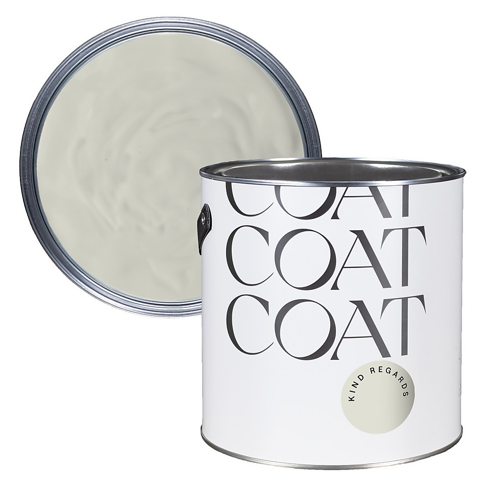 COAT Flat Matt Emulsion Paint Kind Regards - 2.5L