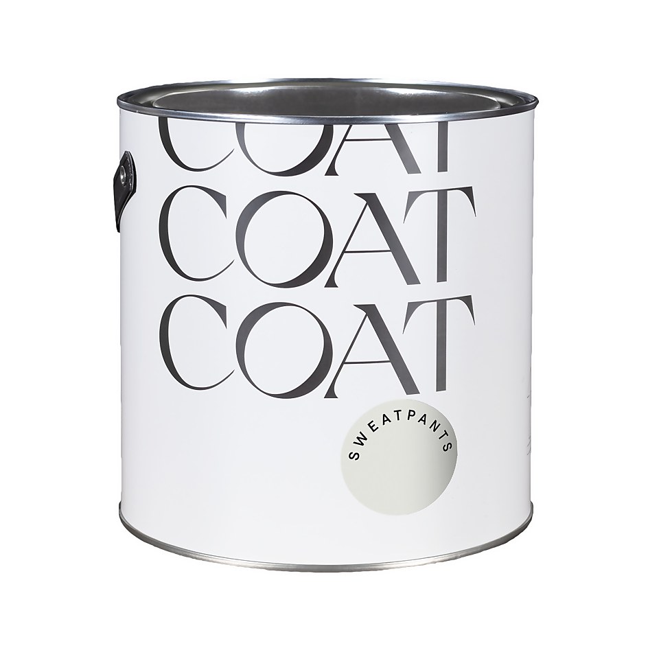 COAT Flat Matt Emulsion Paint Sweatpants - 2.5L