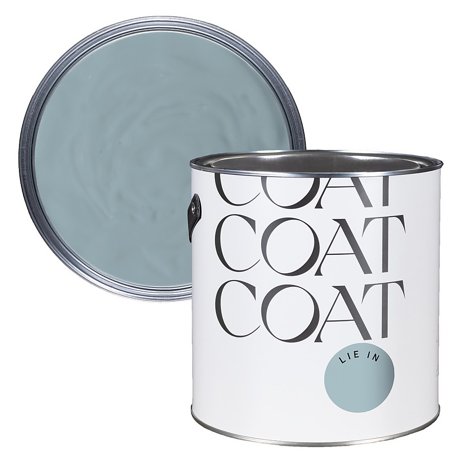 COAT Flat Matt Emulsion Paint Lie-in - 2.5L