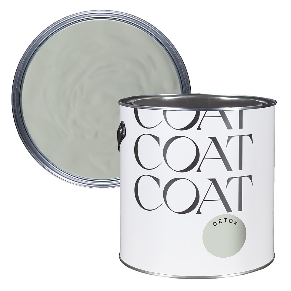 COAT Flat Matt Emulsion Paint Detox - 2.5L