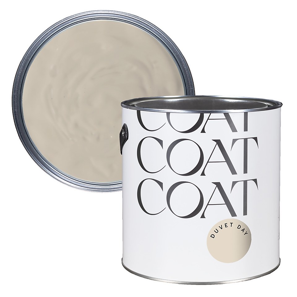 COAT Flat Matt Emulsion Paint Duvet Day - 2.5L