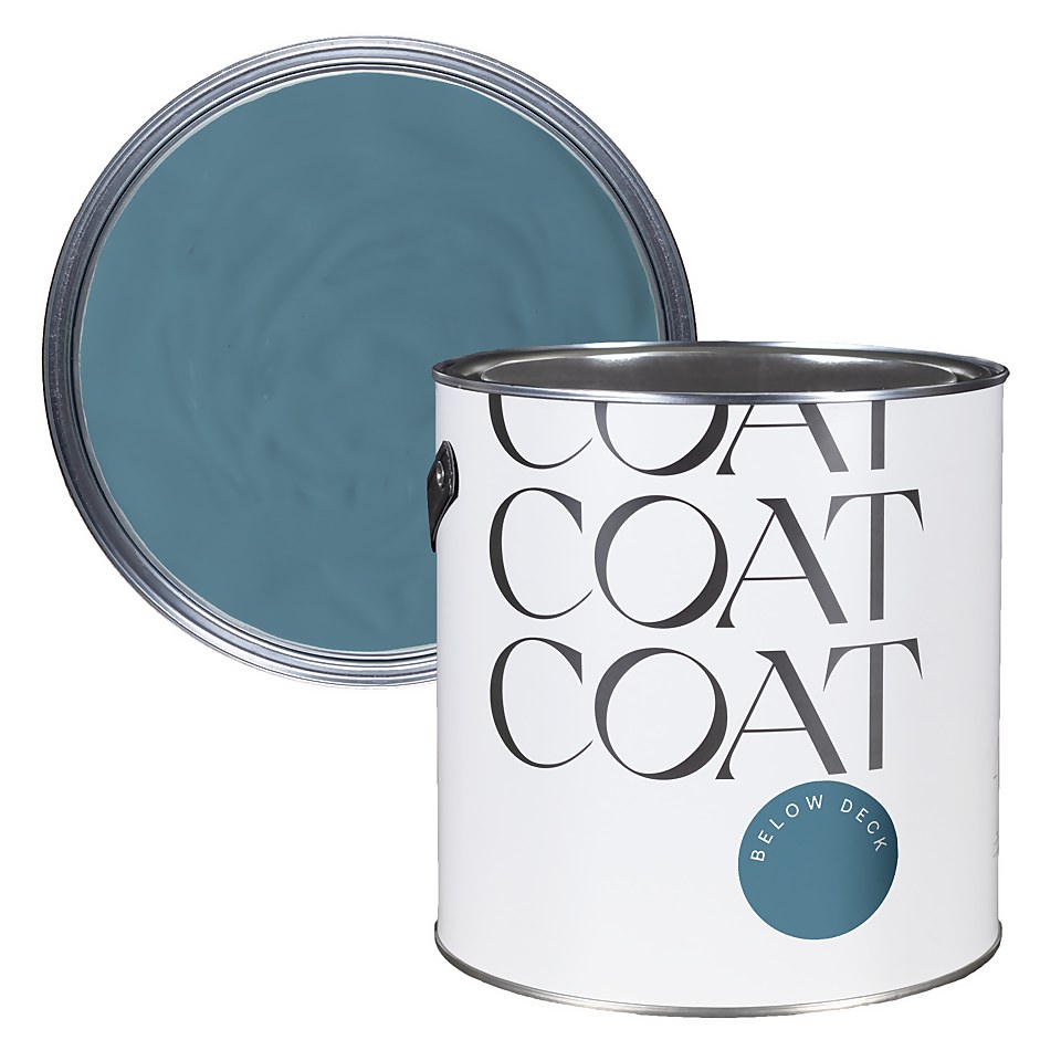 COAT Flat Matt Emulsion Paint Below Deck - 2.5L