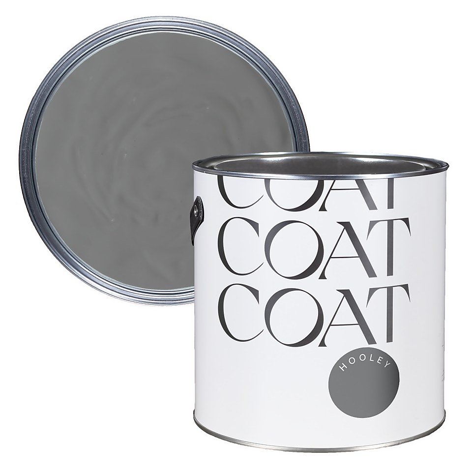 COAT Flat Matt Emulsion Paint Hooley - 2.5L