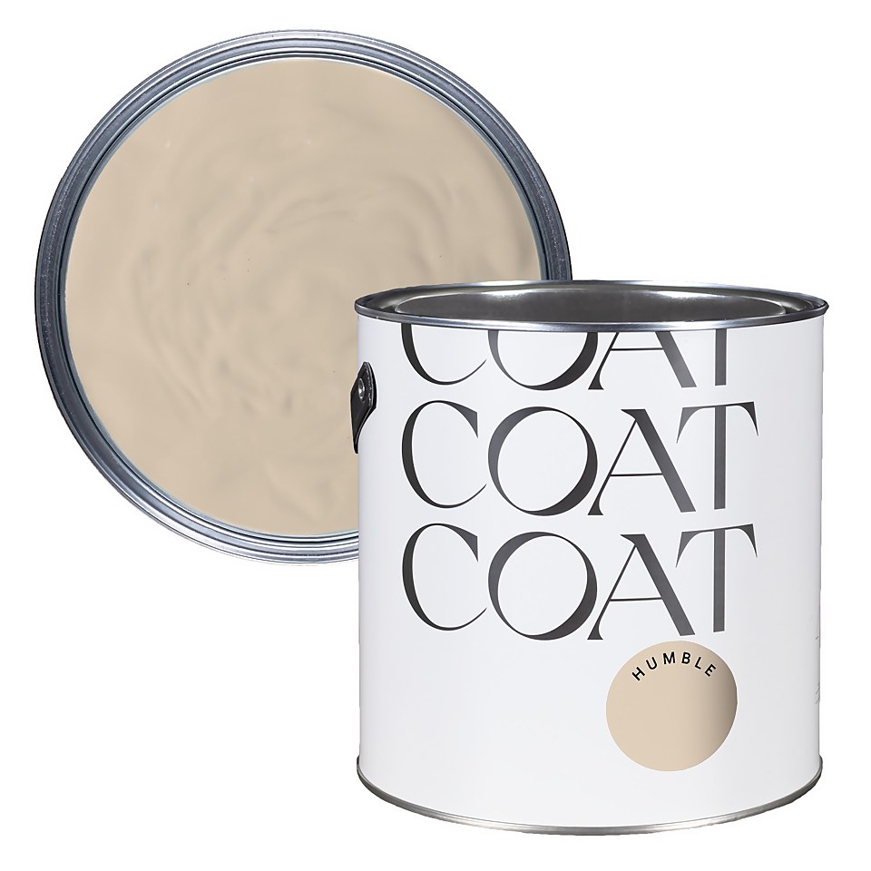 COAT Flat Matt Emulsion Paint Humble - 2.5L