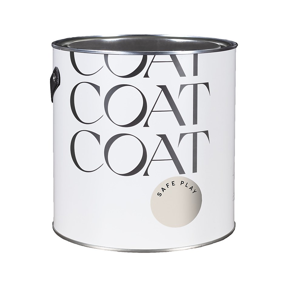 COAT Flat Matt Emulsion Paint Safe Play - 2.5L