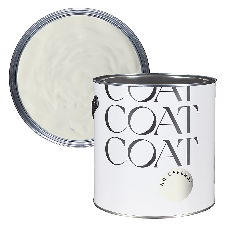 COAT Flat Matt Emulsion Paint No Offence - 2.5L