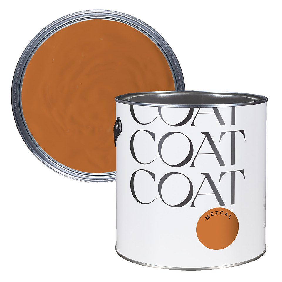 COAT Flat Matt Emulsion Paint Mezcal - 2.5L