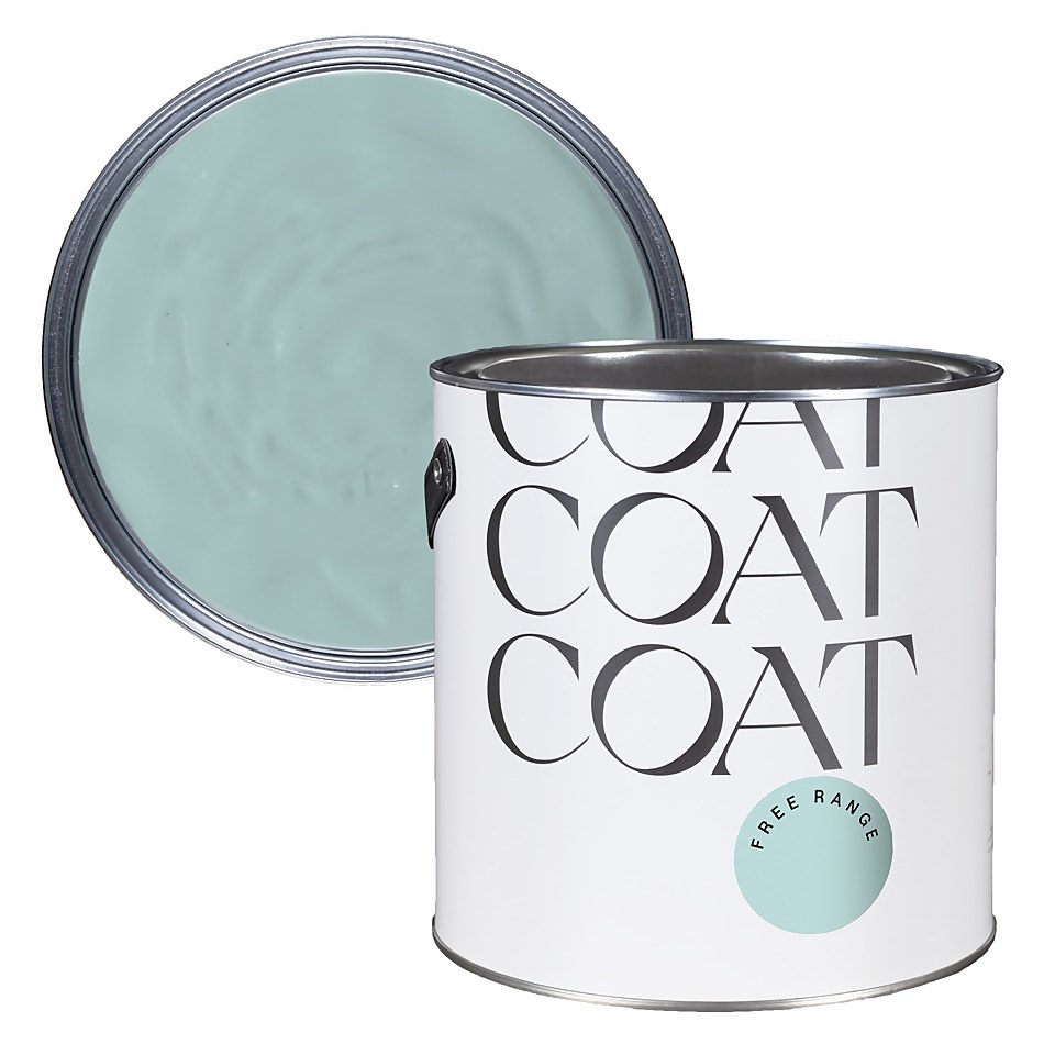 COAT Flat Matt Emulsion Paint Free Range - 2.5L