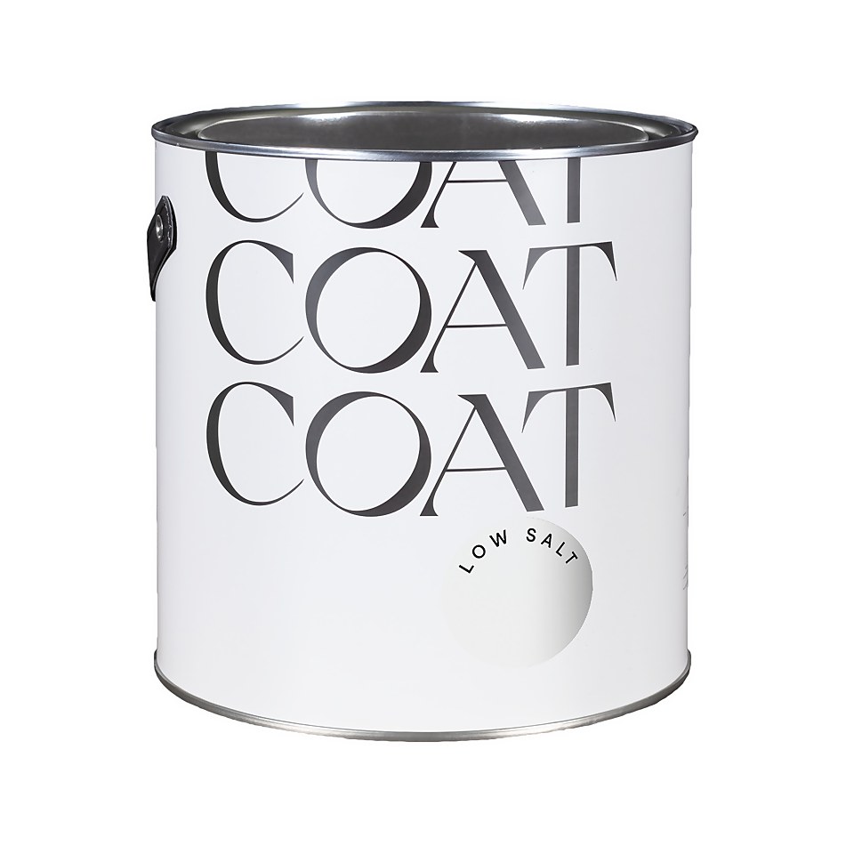 COAT Flat Matt Emulsion Paint Low Salt - Peel and Stick Tester A5