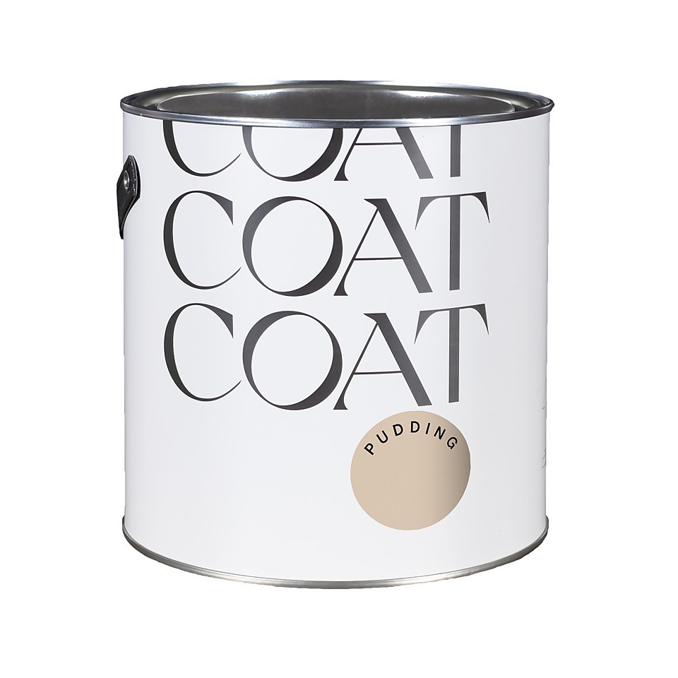 COAT Flat Matt Emulsion Paint Pudding - Peel and Stick Tester A5