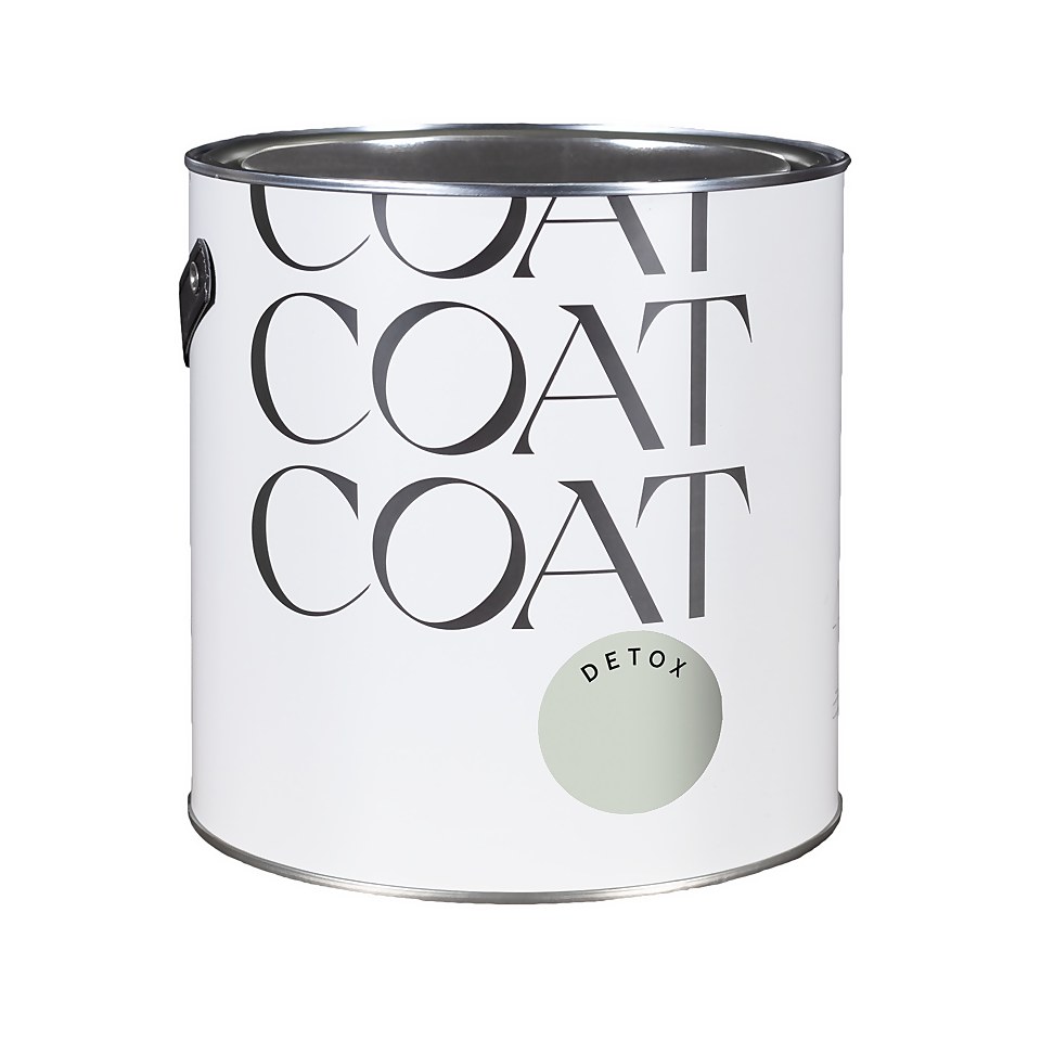 COAT Flat Matt Emulsion Paint Detox - Peel and Stick Tester A5