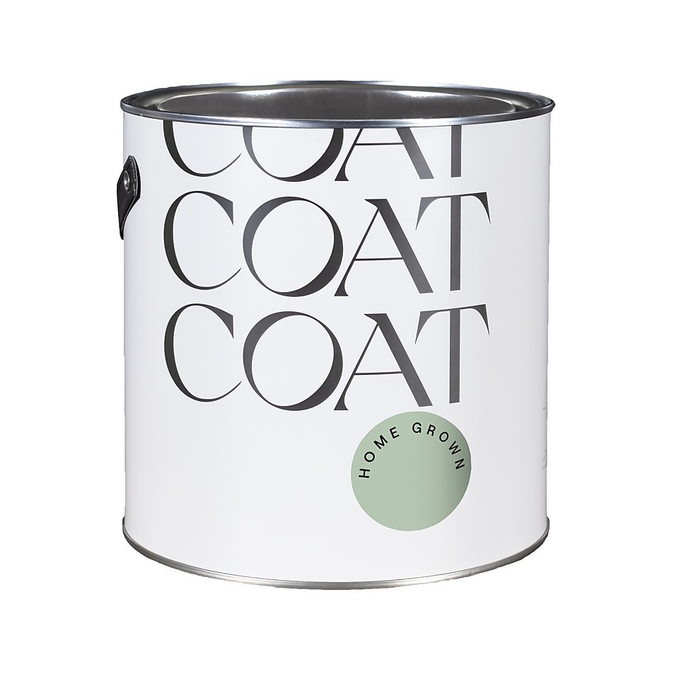 COAT Flat Matt Emulsion Paint Home Grown - Peel and Stick Tester A5