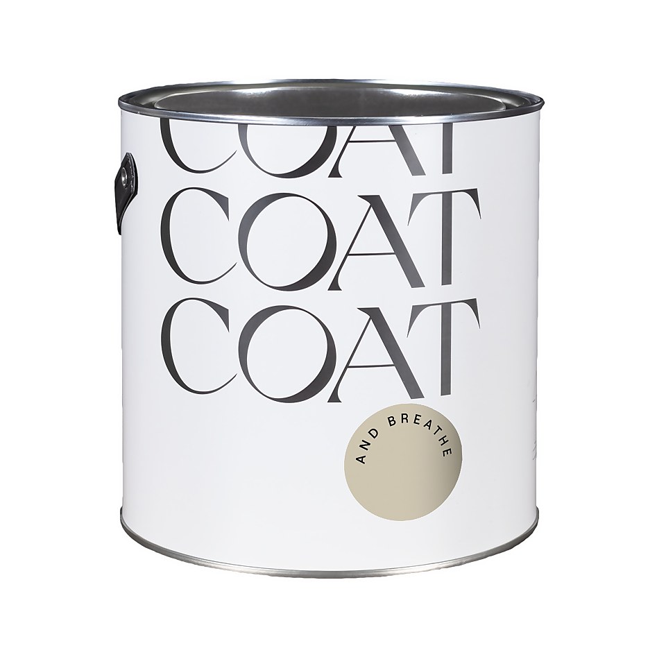 COAT Flat Matt Emulsion Paint And Breathe - Peel and Stick Tester A5
