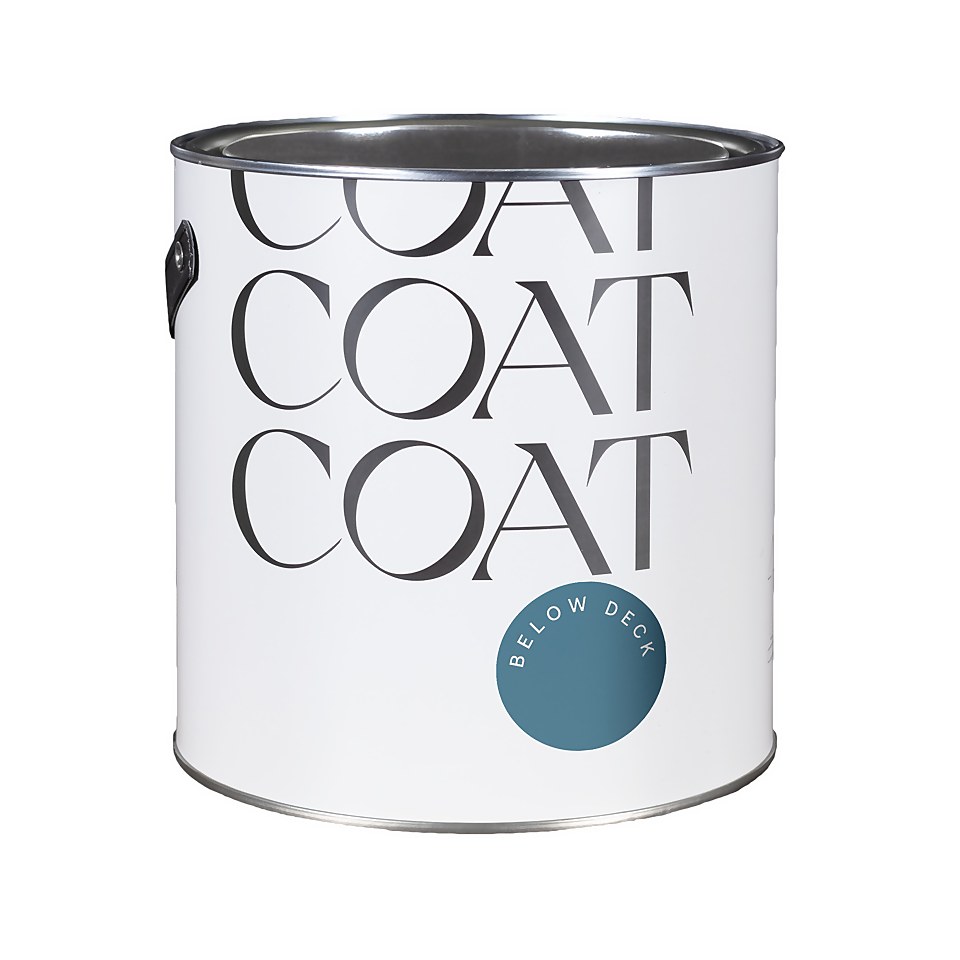 COAT Flat Matt Emulsion Paint Below Deck - Peel and Stick Tester A5