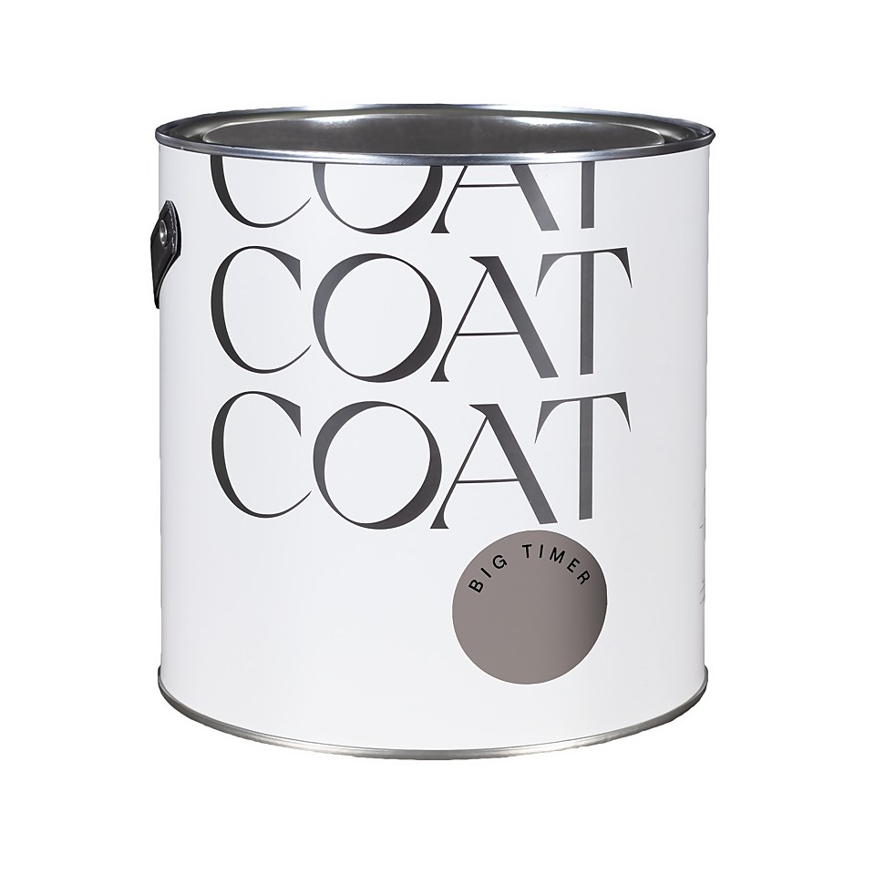 COAT Flat Matt Emulsion Paint Big Timer - Peel and Stick Tester A5