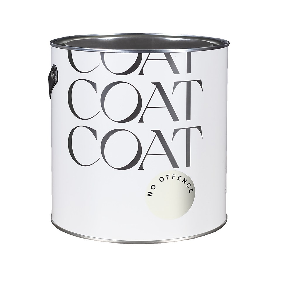 COAT Flat Matt Emulsion Paint No Offence - Peel and Stick Tester A5
