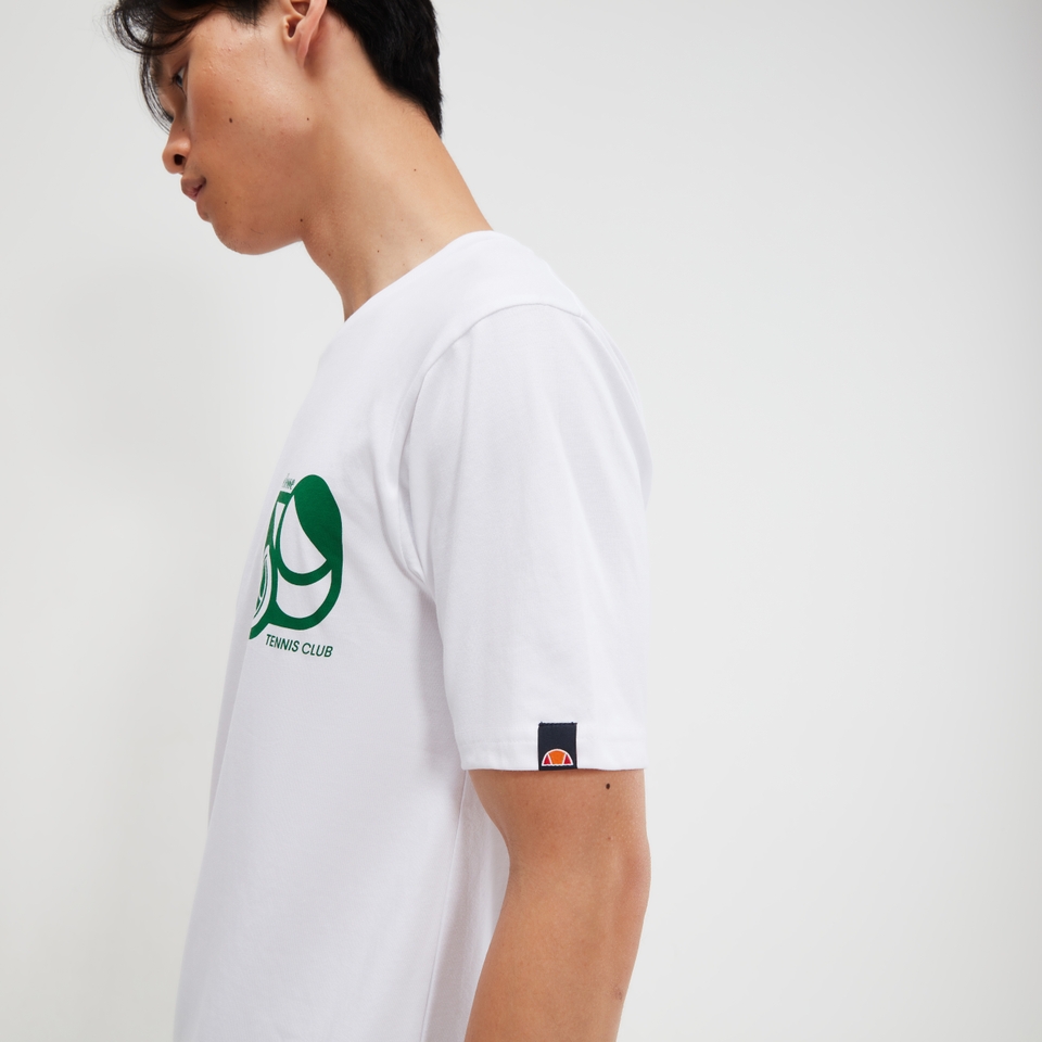T-Shirt Sport Club Weiß für Herren