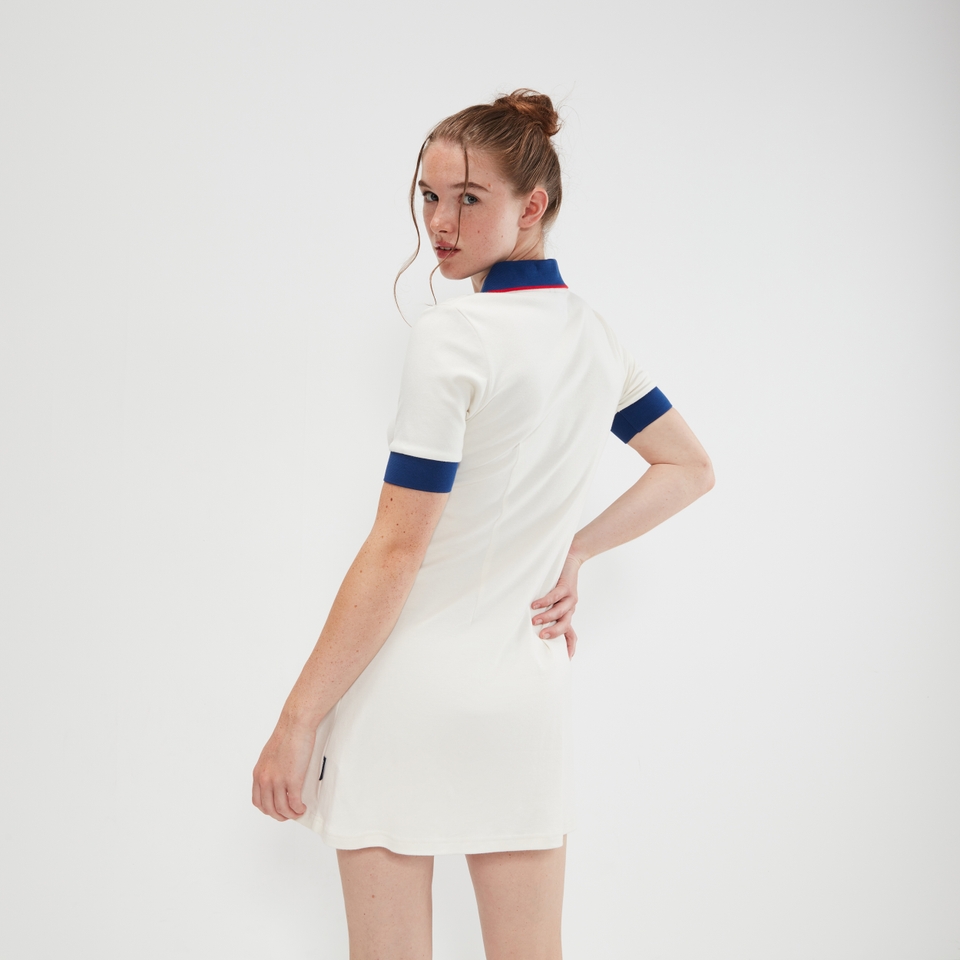 Kleid Glover Cremeweiß für Damen