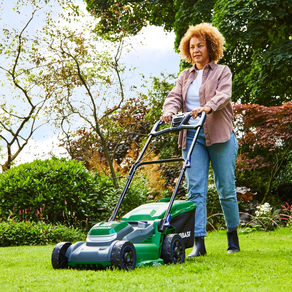 Powerbase 40cm 40V Cordless Lawn Mower