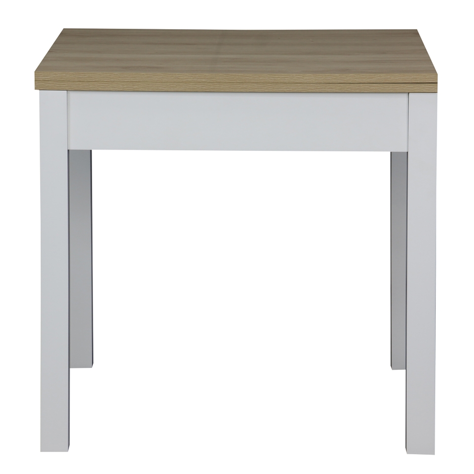 Patton 4-6 Seater Extending Dining Table - White Oak Effect