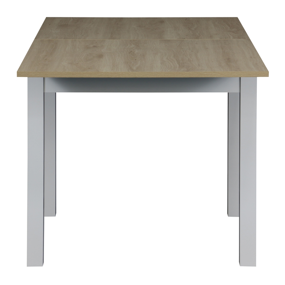 Patton 4-6 Seater Extending Dining Table - White Oak Effect