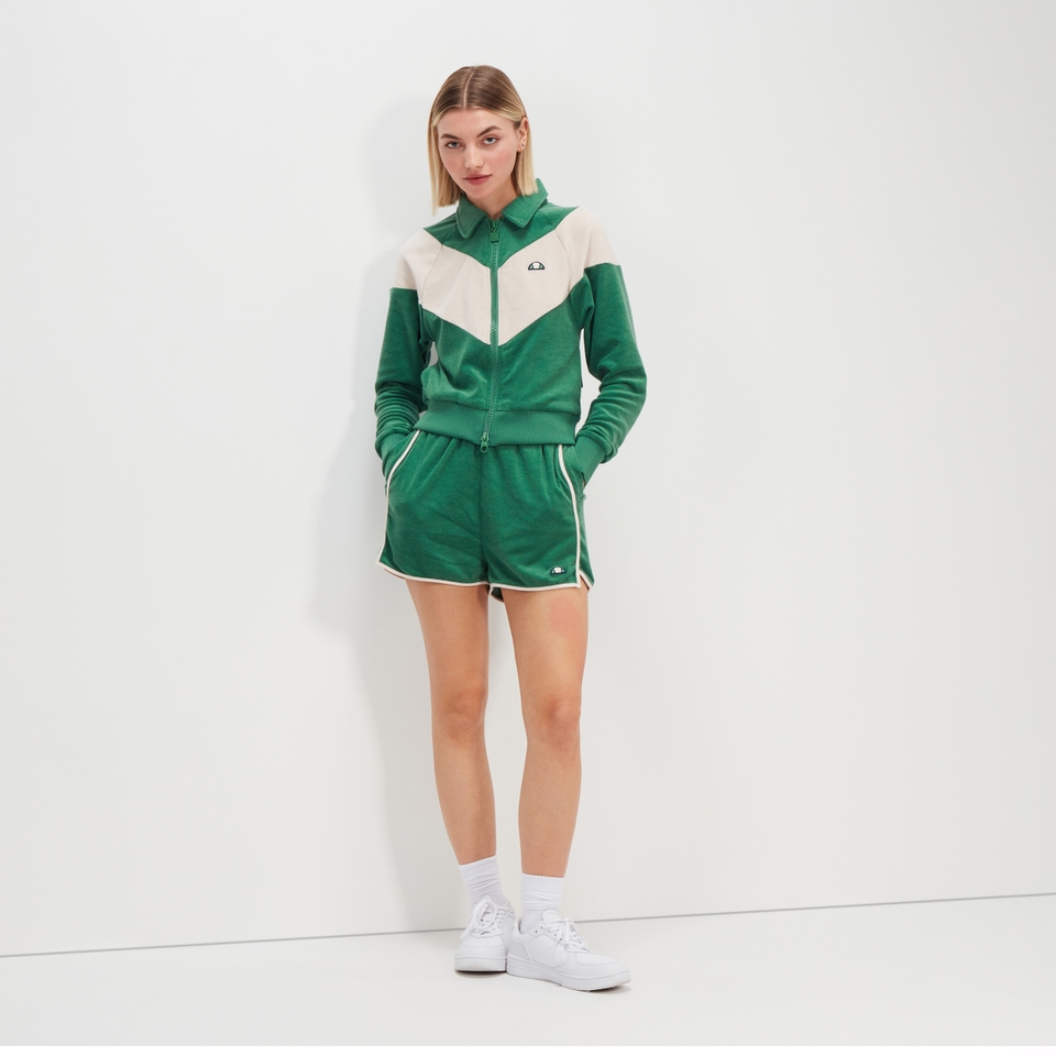 Women's Kizzy Crop Track Top Green
