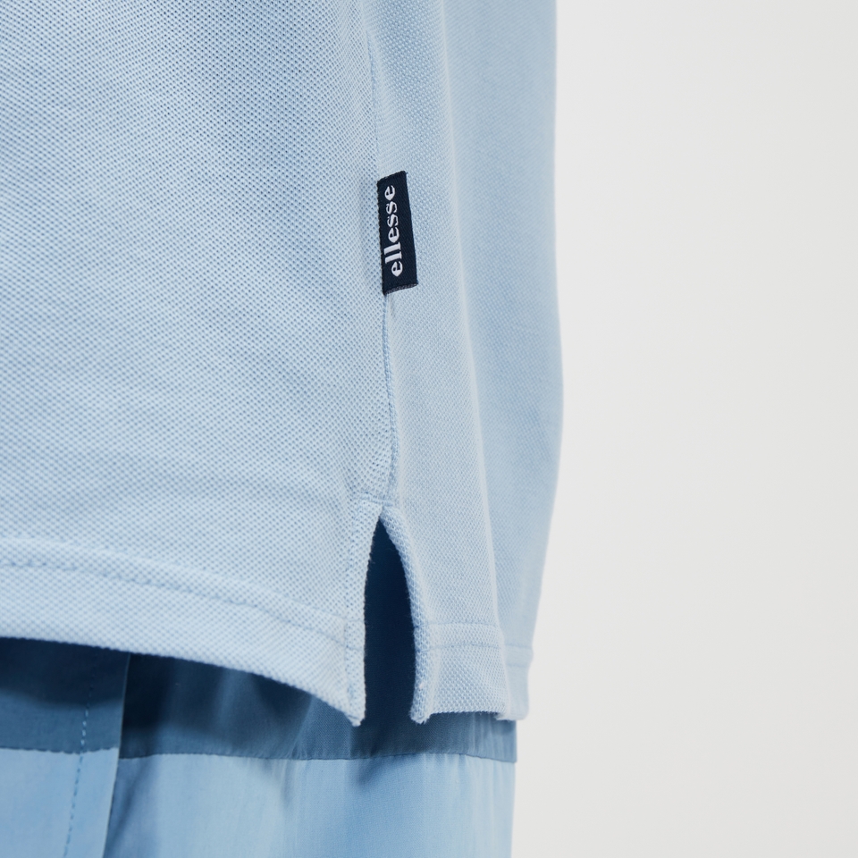 Men's Rooks Polo Light Blue/White