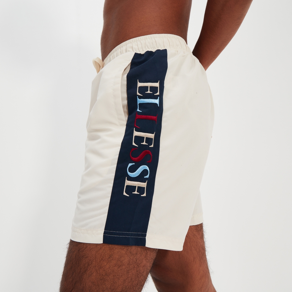 Schwimmshorts Devanno für Herren Cremeweiß